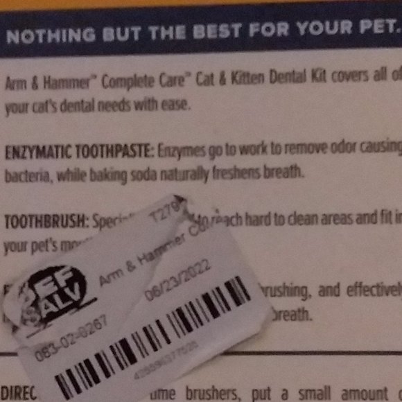 🎉5 for $10🎉New Cat & Kitten Dental Kit - Picture 2 of 5